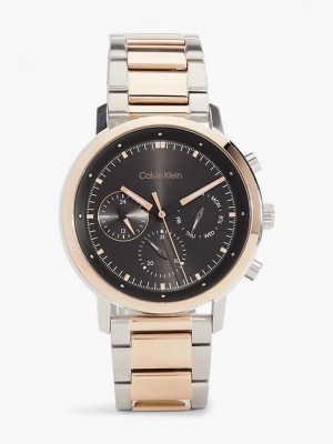Gold Calvin Klein Gauge Men Watch | NTYC-42596