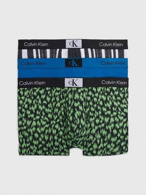 Green Calvin Klein 3 Pack - Ck96 Men Briefs | MXOT-38056