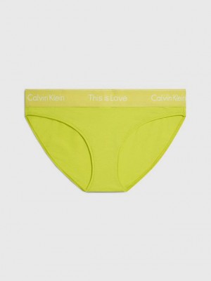 Green Calvin Klein Bikini - Pride Women Briefs | IEMJ-49851