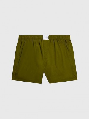Green Calvin Klein Boxers - Pure Cotton Men Briefs | NZYB-40763