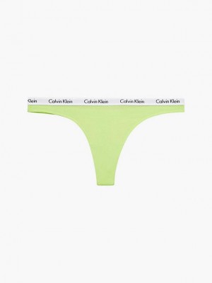 Green Calvin Klein Carousel Women Thong | RCXN-85217