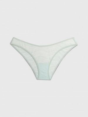 Green Calvin Klein Lace Bikini Women Briefs | FUSY-52643