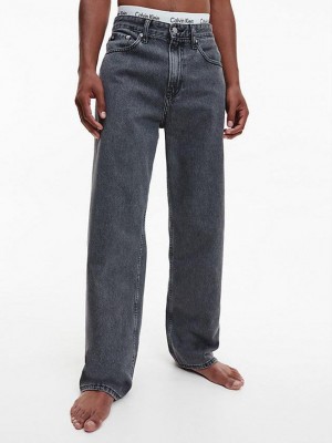 Grey Calvin Klein 90's Loose Men Jeans | ETKP-45706