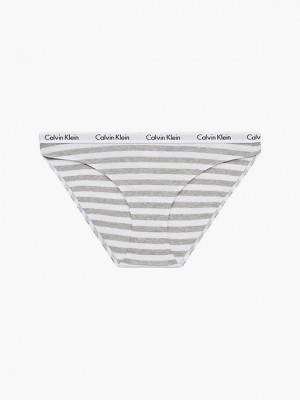 Grey Calvin Klein Bikini - Carousel Women Briefs | BJEF-17890