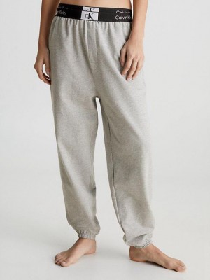 Grey Calvin Klein Lounge - Ck96 Women Joggers | NVIE-01527