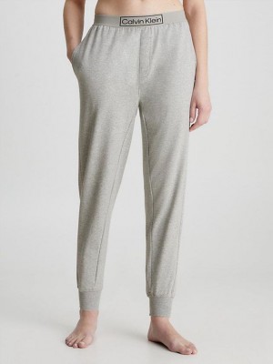 Grey Calvin Klein Lounge - Reimagined Heritage Women Joggers | CVNJ-26350