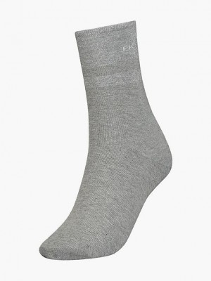 Grey Calvin Klein Lurex Gift Box Women Socks | RVHB-58231
