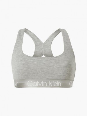 Grey Calvin Klein Modern Structure Women Bra | SIZO-79614