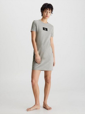 Grey Calvin Klein Night - Ck96 Women Dress | EHAP-70892