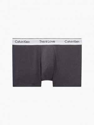 Grey Calvin Klein Pride Men Briefs | YIRG-87615