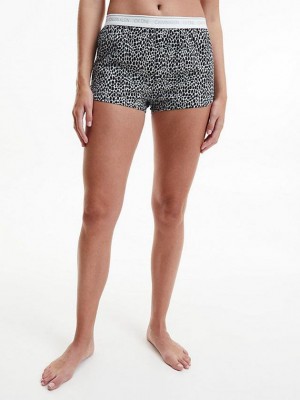 Grey Calvin Klein Pyjama - CK One Women Shorts | QCIN-15639