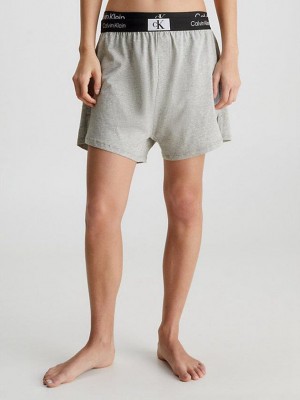 Grey Calvin Klein Pyjama - Ck96 Women Shorts | DORL-02638