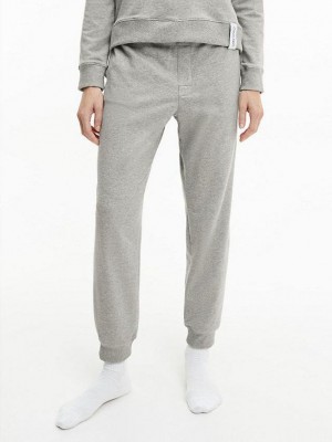 Grey Calvin Klein Pyjama - Modern Cotton Women Pants | RKUJ-21835