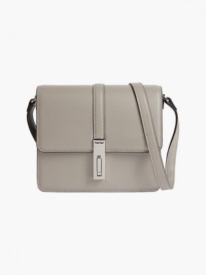 Grey Calvin Klein Recycled Crossbody Women Bags | WZST-14793