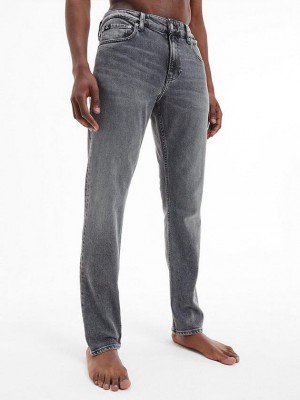 Grey Calvin Klein Slim Men Jeans | TPGI-62910