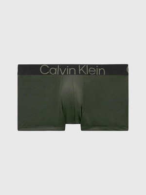 Olive Calvin Klein Low Rise Men Briefs | ZQDL-67358