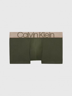 Olive Calvin Klein Low Rise - Icon Men Briefs | NADV-93702