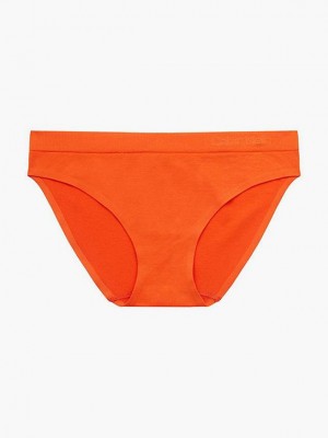 Orange Calvin Klein Bikini - Bonded Flex Women Briefs | LITG-07634