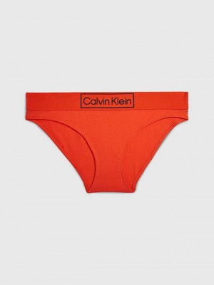 Orange Calvin Klein Bikini - Reimagined Heritage Women Briefs | UBDG-23069