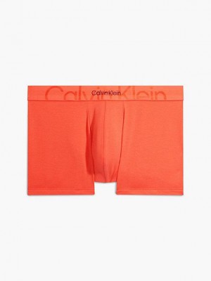 Orange Calvin Klein Embossed Icon Men Briefs | WLDJ-54387