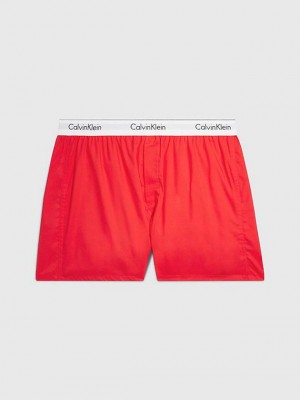 Orange Calvin Klein Slim Fit Boxers - Modern Cotton Men Briefs | PIVD-23174