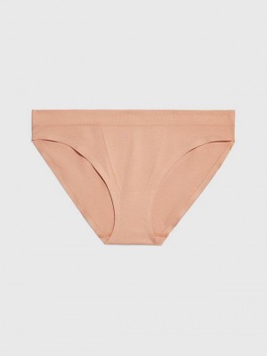 Pink Calvin Klein Bikini - Bonded Flex Women Briefs | JOQT-39582