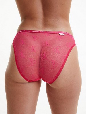 Pink Calvin Klein Bikini - CK One Women Briefs | PEKV-04819
