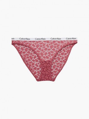 Pink Calvin Klein Bikini - Carousel Women Briefs | CWNR-61328