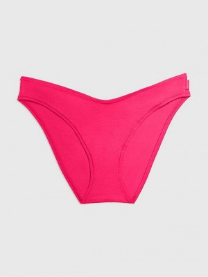 Pink Calvin Klein Bikini - Flex Fit Women Briefs | GECR-92107