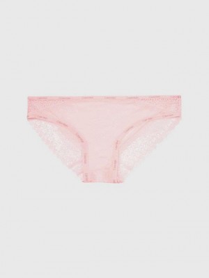 Pink Calvin Klein Bikini - Flirty Women Briefs | QOTR-40756