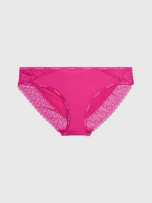 Pink Calvin Klein Bikini - Flirty Women Briefs | VNPK-64715