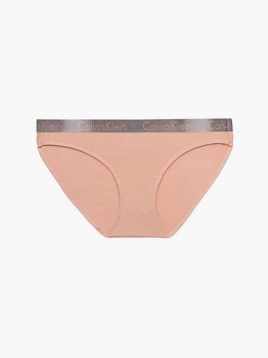 Pink Calvin Klein Bikini - Radiant Cotton Women Briefs | XFDN-84052