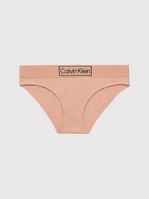 Pink Calvin Klein Bikini - Reimagined Heritage Women Briefs | XHIJ-42709