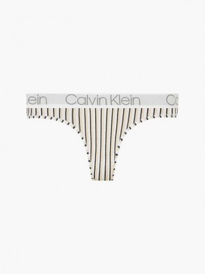 Pink Calvin Klein Body Women Thong | XLUM-67824