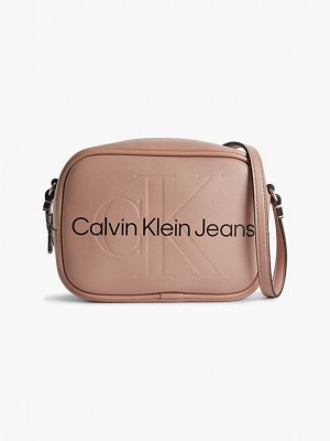 Pink Calvin Klein Crossbody Women Bags | BXYN-27864