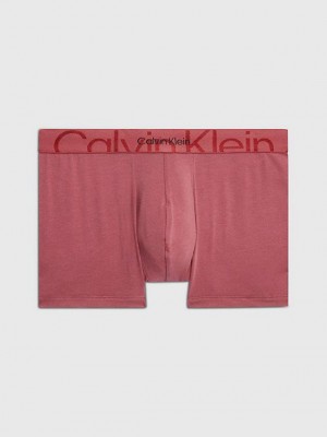 Pink Calvin Klein Embossed Icon Men Briefs | HPOJ-09215