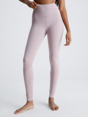Pink Calvin Klein Sculpting Gym Women Leggings | GFWV-27645