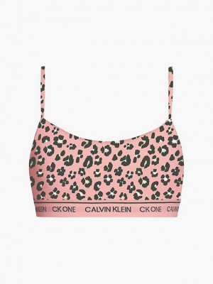 Pink Calvin Klein String - CK One Women Bra | GACT-36074