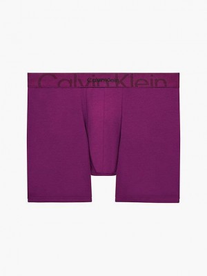 Purple Calvin Klein Boxers - Embossed Icon Men Briefs | DJTN-20516