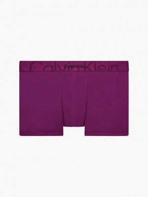 Purple Calvin Klein Embossed Icon Men Briefs | ITLH-46579