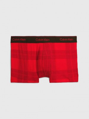 Red Calvin Klein Cotton Stretch Men Briefs | OMRC-74590