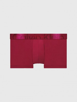 Red Calvin Klein Low Rise - Embossed Icon Men Briefs | DZQV-42051