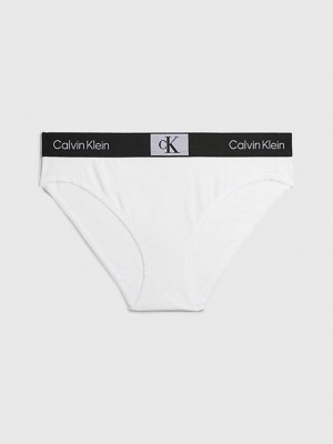 White Calvin Klein Bikini - Ck96 Women Briefs | ODBH-26508