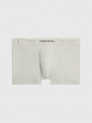 White Calvin Klein Embossed Icon Men Briefs | OLYU-34652