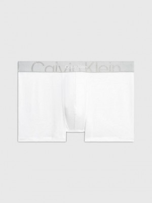 White Calvin Klein Embossed Icon Men Briefs | ACKO-06375