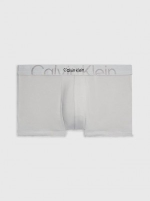White Calvin Klein Low Rise - Embossed Icon Men Briefs | HCKD-16594