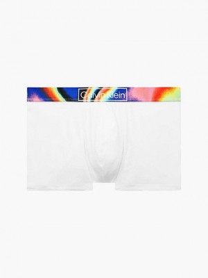 White Calvin Klein Pride Men Briefs | ZTLF-72359