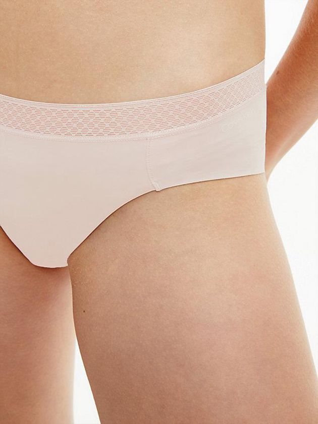 Beige Calvin Klein Bikini - Seductive Comfort Women Briefs | DIJU-39072