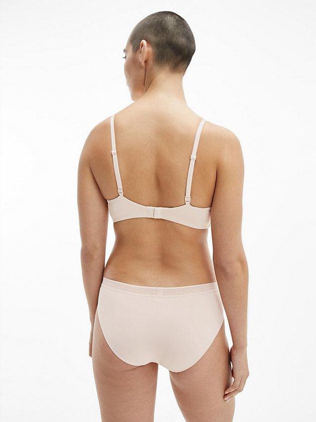 Beige Calvin Klein Bikini - Seductive Comfort Women Briefs | DIJU-39072