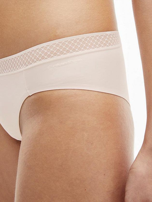 Beige Calvin Klein Bikini - Seductive Comfort Women Briefs | DIJU-39072